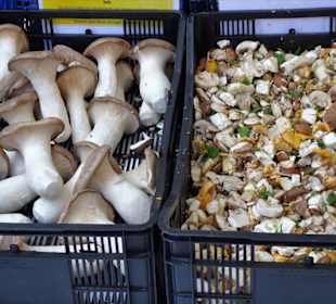 Impressionen vom Rundgang über den Wochenmarkt