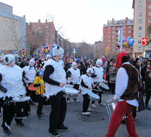 Karnavalsumzug Barcelona 14.02.2015