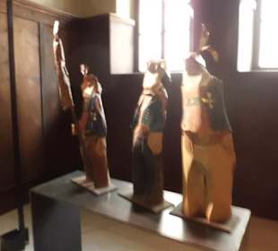 Skulpturen aus fremden Ländern