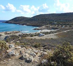 Sandstrände in Xerakampos