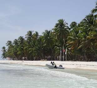 Insel Saona vor der dominikanischen Küste
