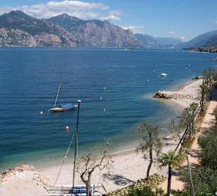 Brenzone, Strandpromenade
