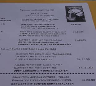 Restaurant Bahnhof Wiedikon