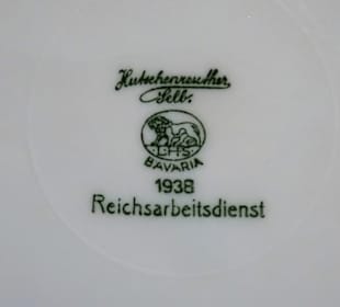 Porzellanabteilung im Heimatmuseum