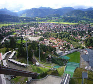 Blick auf Oberstdorf