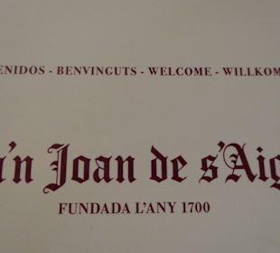 Café Ca'n Joan de s'Aigo, gegründet im Jahr 1700