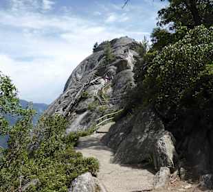 Gut gesicherter Aufstieg