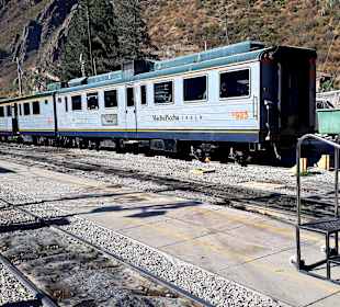 Bahnhof Stadt Ollantaytambo