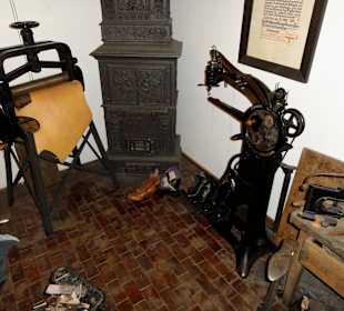 Sattlerwerkstatt im Museum