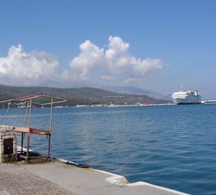 Hafen Samos Stadt