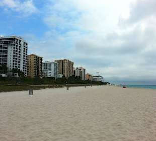 Blick auf den Strand