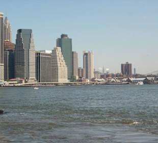 Financial district vom Boot aus