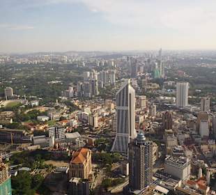 Ausblick auf Kuala Lumpur 
