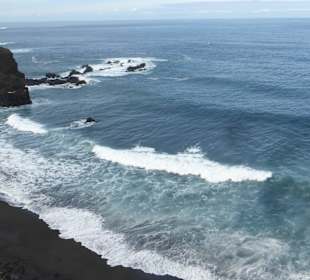 Die Playa Bollullo von oben
