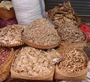 Vom getrockneten Fisch