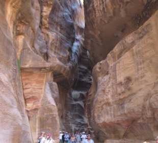 Spacer po Mieście Wykutym w Skale - Petra