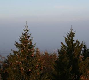Aussicht vom Turm in Richtung Norden