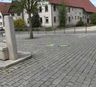 Brunnen an der Schule Seißen