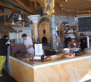 Mittelstationsrestaurant der Corvatsch-Gondelbahn