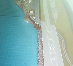 Maqueta de la pista.