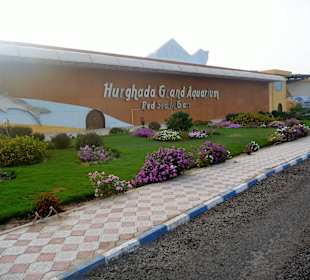 Weg zum Aquarium
