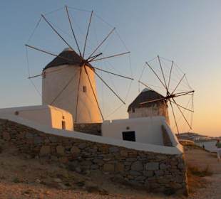 I mulini a vento di Myconos