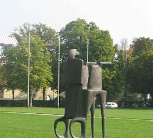 Park rond alte pinakotheek (museum)
