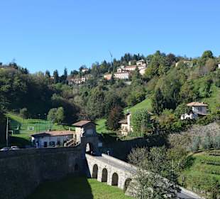 Widok podczas marszu w górę
