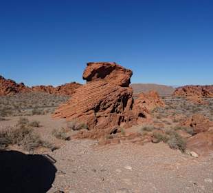 Im Valley of Fire unterwegs