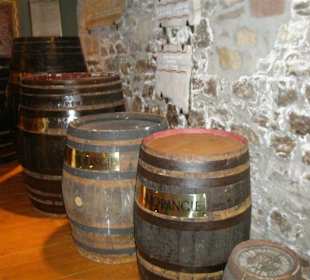 3 Sorten Whisky im Faß