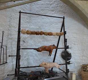 Küche des Abtes, Grill