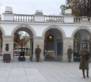 Nach der Wachablösung der Ehrenwache