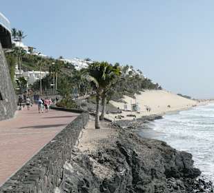 Am Ende des Strandes " Morro Jable "