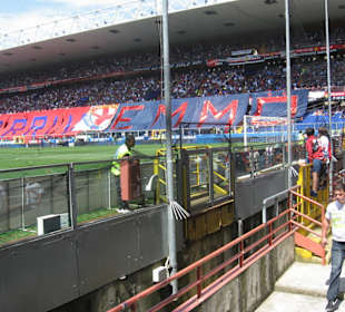 Partita del Genoa, vista del settore distinti