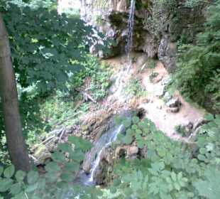 Wenig beeindruckendes Rinnsal