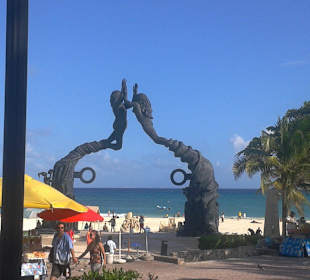 In Playa del Carmen!
