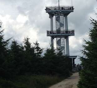 Aussichtsturm auf der Tafelfichte CS