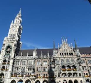 Das Neue Rathaus am Marienplatz