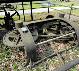 Umlenkung der Getriebestangen