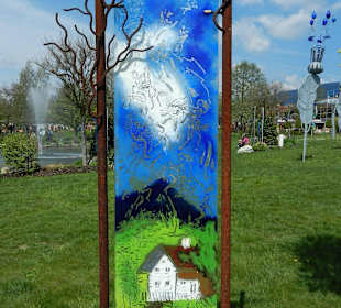 Weinfurtner Glasdorf - Skulpturen 