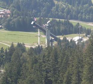 WM-Skisprung Arena Oberstdorf Allgäu