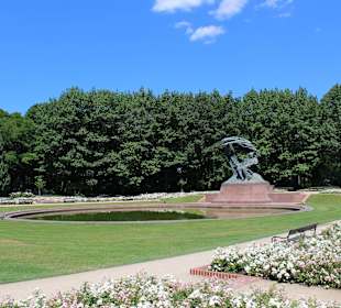 Łazienki królewskie, park