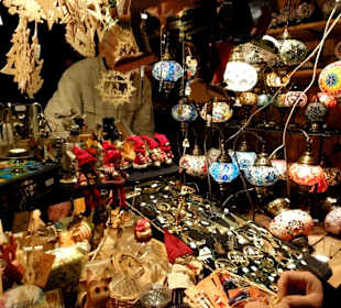 Abendlicher Bremer Weihnachtsmarkt