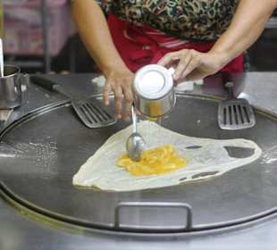 Zubereitung von Rotee