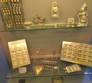 Hohlkörper-Model im Schokomuseum
