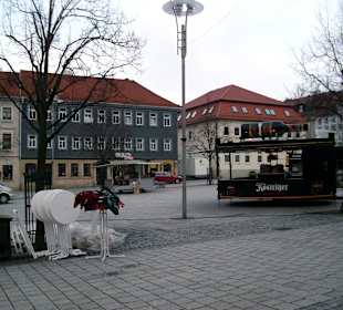 Marktende im alten Stadtkern