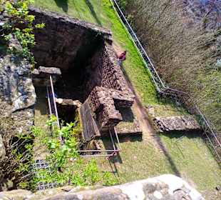 Burgruine Hohenburg in Homburg