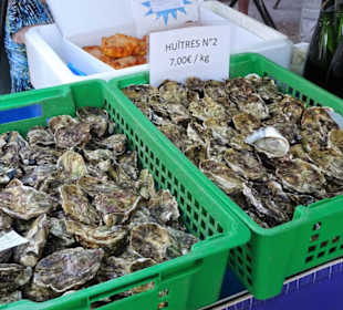 Eindrücke vom Wochenmarkt in Collioure