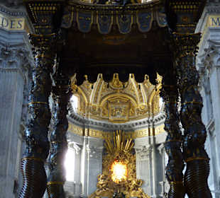 Interior de la Basílica de San Pedro