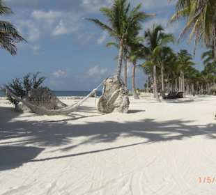 Strand im Xcaret Park